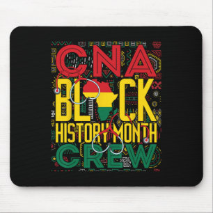 Alfombrilla De Ratón Tripulación del Mes de la Historia Negra de Cna En