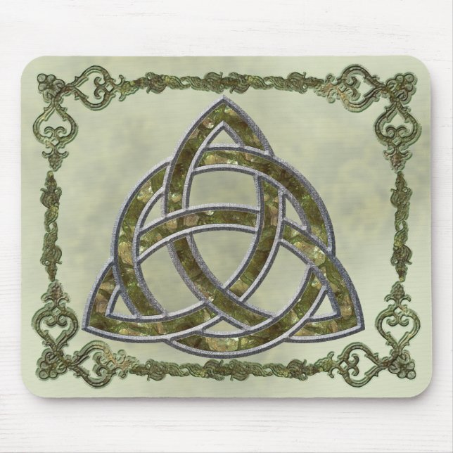 Alfombrilla De Ratón Triquetra natural (Frente)