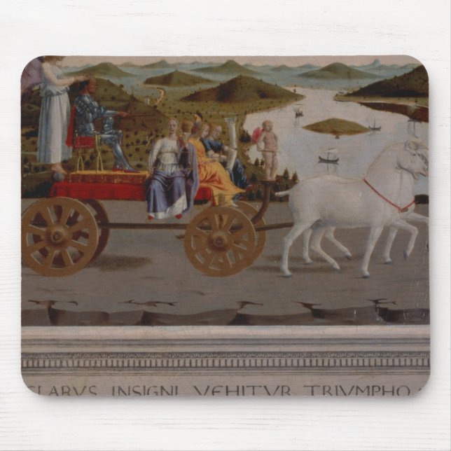 Alfombrilla De Ratón Triumph de Federigo DA Montefeltro, duque de (Frente)