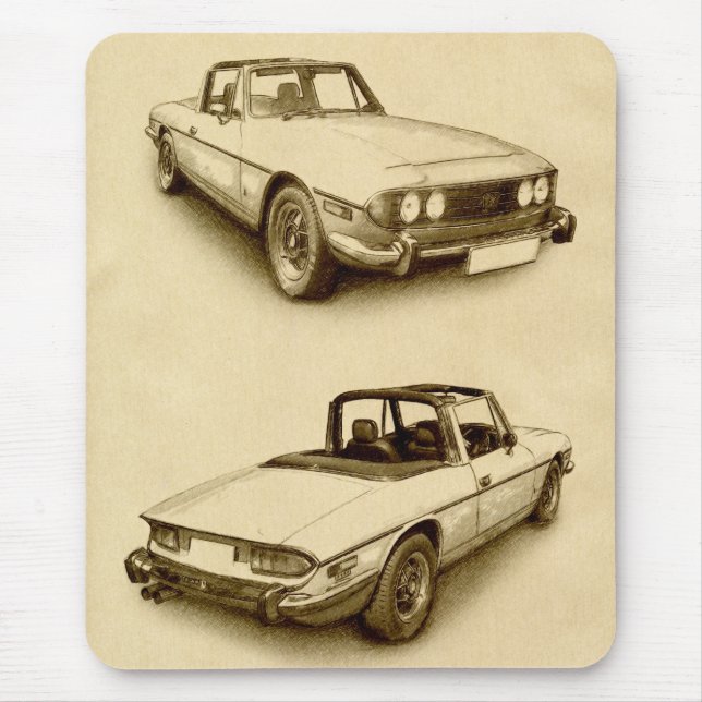 Alfombrilla De Ratón Triumph Stag (Frente)