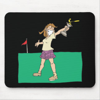 Alfombrilla De Ratón Trofeo para mujer del golf