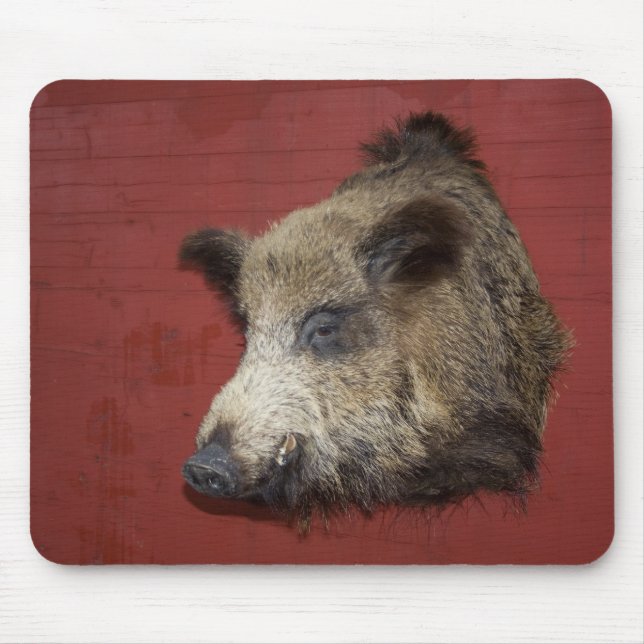 Alfombrilla De Ratón Trofeo Wild Boar (Frente)