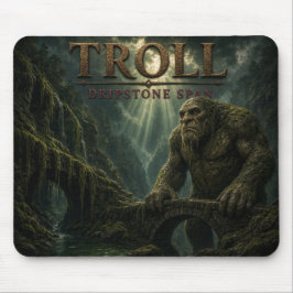 Alfombrilla De Ratón Troll Dripstone Span Realismo Oscuro