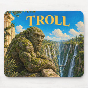 Alfombrilla De Ratón Troll, Monstruo de Fantasía Gótica