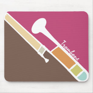 Alfombrilla De Ratón Trombone Mousepad