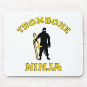 Alfombrilla De Ratón Trombone Ninja