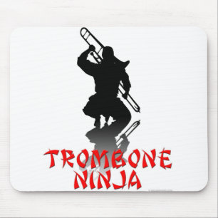 Alfombrilla De Ratón Trombone Ninja