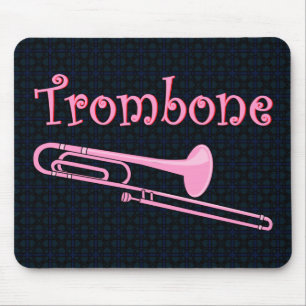 Alfombrilla De Ratón Trombone rosa