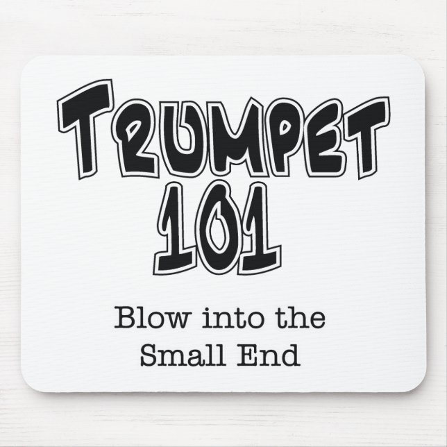 Alfombrilla De Ratón Trompeta 101 (Frente)