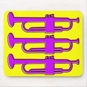 Alfombrilla De Ratón trompetas de odd-Rex