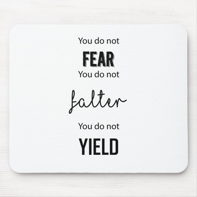 Alfombrilla De Ratón Trono de Aelin de cristal (Frente)