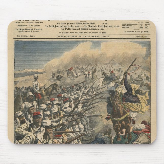 Alfombrilla De Ratón Tropas del ejército francés, franceses de la élite (Frente)