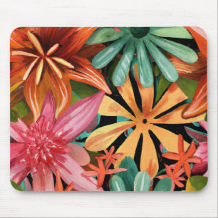 Alfombrilla De Ratón tropical/hawaiano/floral/floral