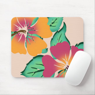 Alfombrilla De Ratón Tropical Hibiscus Mouse Pad