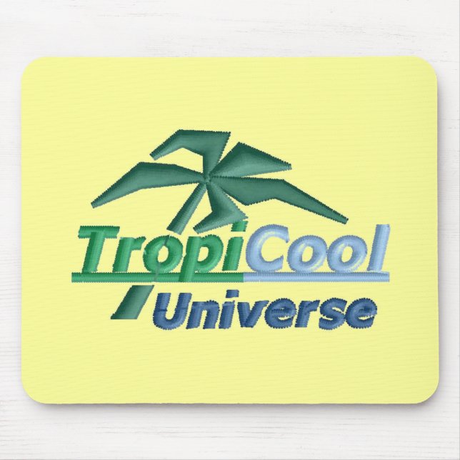 Alfombrilla De Ratón TropiCoolBuda Universo (amarillo) (Frente)