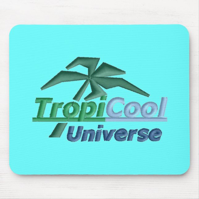 Alfombrilla De Ratón TropiCoolUniverse mousepad (azul) (Frente)