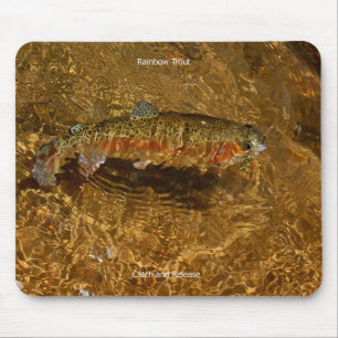 Alfombrilla De Ratón Trucha arco iris Mousepad