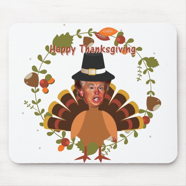 Alfombrilla De Ratón truco de acción de gracias (Frente)