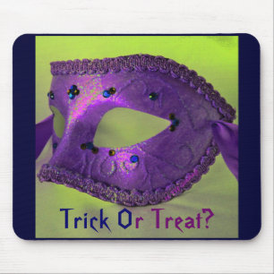 Alfombrilla De Ratón Truco "Masquerade" O Tratamiento Mousepad-Personal