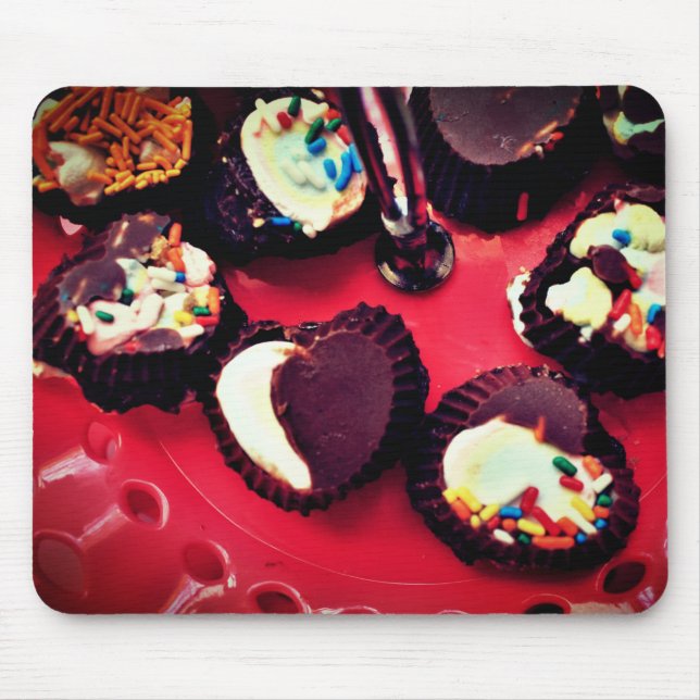 Alfombrilla De Ratón Trufas de malvavisco (Frente)