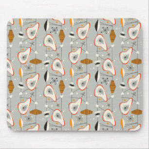 Alfombrilla De Ratón Trullo geométrico y modelo azul