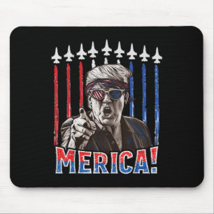 Alfombrilla De Ratón Trump 2024 4 De Julio Bandera Patriótica Estadouni