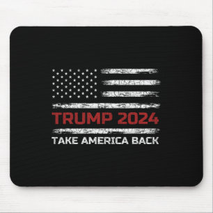 Alfombrilla De Ratón Trump 2024 Recuperar las elecciones patrióticas