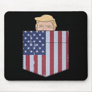 Alfombrilla De Ratón Trump 2024, un bolsillo de búsqueda divertido