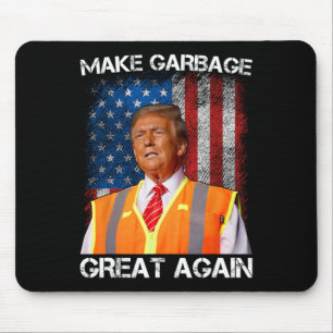 Alfombrilla De Ratón Trump 2025 Haz que la basura sea genial de nuevo D