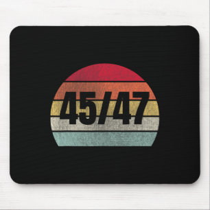 Alfombrilla De Ratón Trump 2025 Presidente 45 Y 47 Vintage Retro