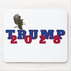 Alfombrilla De Ratón Trump 2028 con águila calva