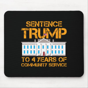 Alfombrilla De Ratón Trump A 4 Años De Servicio Comunitario 1