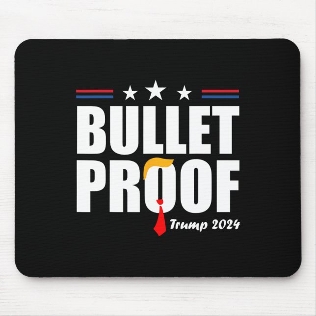 Alfombrilla De Ratón Trump a prueba de balas  (Frente)