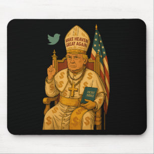 Alfombrilla De Ratón Trump como Iglesia del Vaticano
