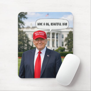 Alfombrilla De Ratón Trump con Burbuja de Diálogo