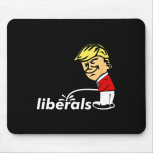 Alfombrilla De Ratón Trump, contra el liberalismo Donald Trump