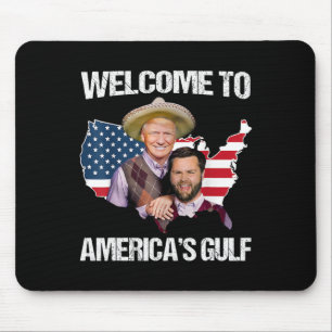 Alfombrilla De Ratón Trump da la bienvenida a Trump, el hermano de Trum