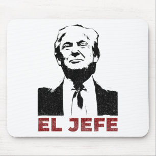 Alfombrilla De Ratón Trump El Jefe Cinco De Mayo Hombres Vintage Mujere