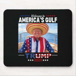 Alfombrilla De Ratón Trump, el presidente de Estados Unidos en el Golfo