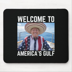 Alfombrilla De Ratón Trump, el presidente de Estados Unidos en el Golfo