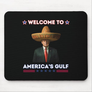 Alfombrilla De Ratón Trump, el presidente de Estados Unidos en el Golfo