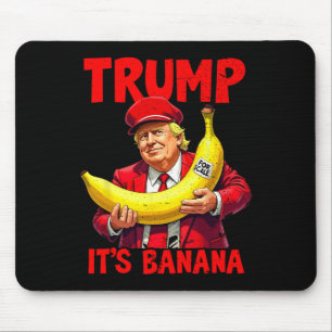 Alfombrilla De Ratón Trump es banana (a escala) gracioso meme 1