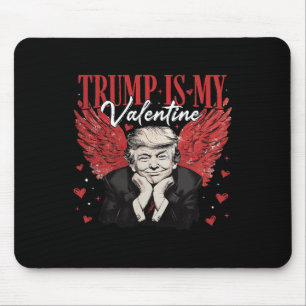 Alfombrilla De Ratón Trump es mi Día de San Valentín gracioso de Trump