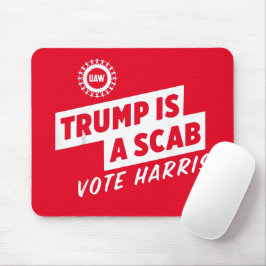 Alfombrilla De Ratón Trump es un presidente de Scab Vote Harris 2024