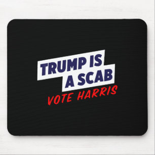 Alfombrilla De Ratón Trump Es Una Estafa - Vote Harris 2024 1