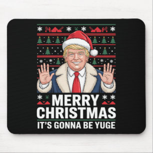 Alfombrilla De Ratón Trump Feliz Navidad Va a Ser Enorme Navidad Fea