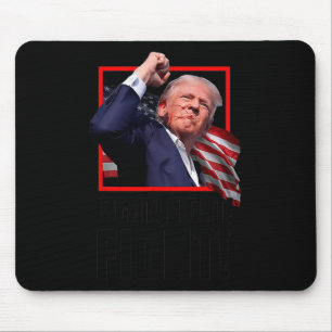 Alfombrilla De Ratón Trump Fight Fight Fight