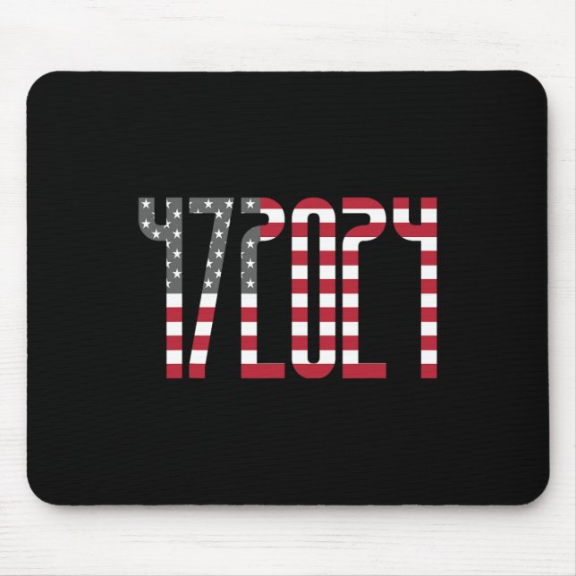 Alfombrilla De Ratón Trump For President 2024 Innocent Republican Debyt (Frente)