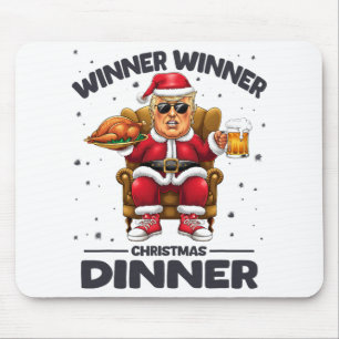 Alfombrilla De Ratón Trump ganador de la cena en Turquía Funny Trump Ch