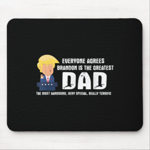 Alfombrilla De Ratón Trump gracioso dice gran cita de papá - marca